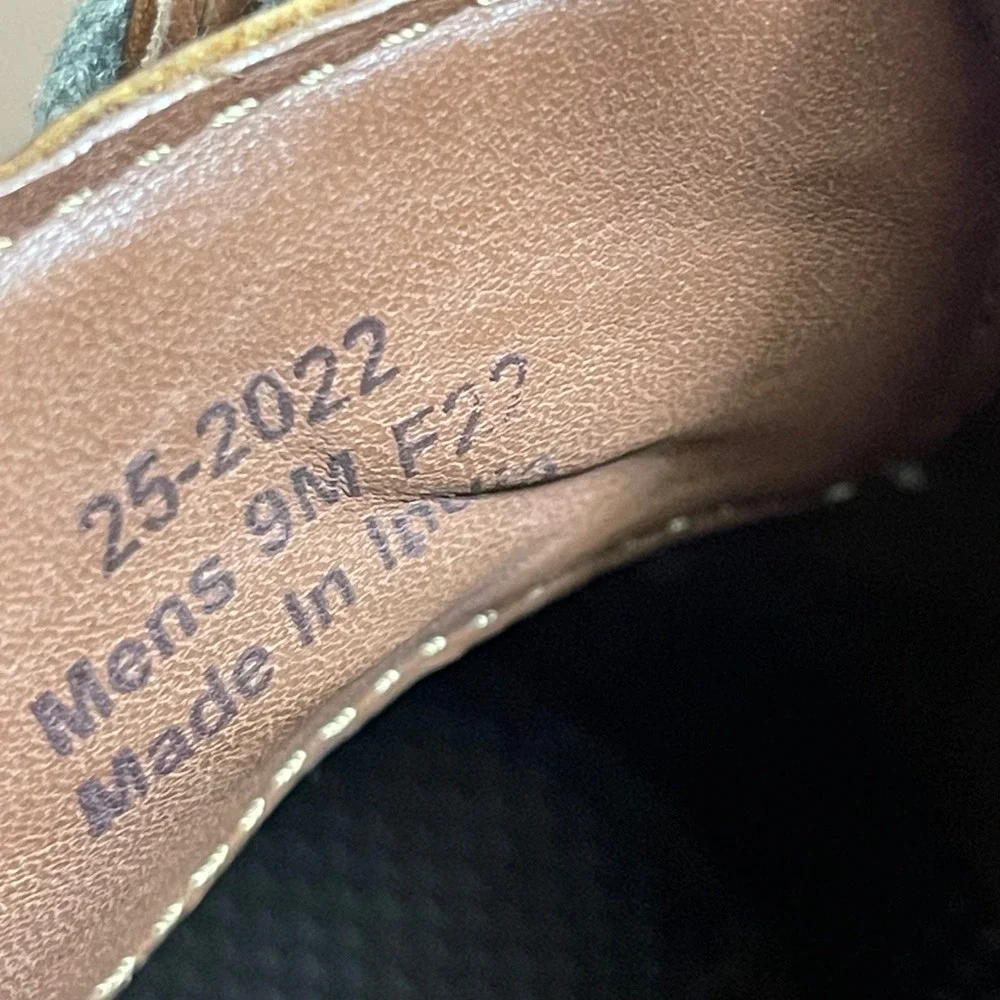 Johnston‎ & Murphy 25-2022 Copeland Brown Leather Chukka Ankle Boots Men's 9 M
